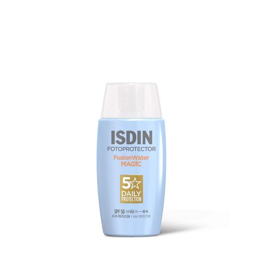 ISDIN Fusion Water SPF 50 Sun Cream for Daily Use on Face, Ultralight Texture, 50 ml