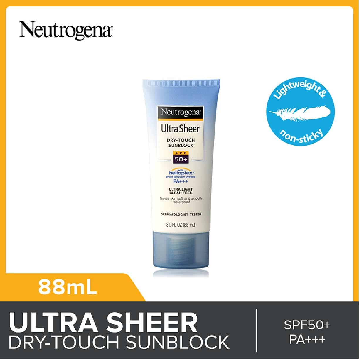Neutrogena Ultra-Sheer Dry Touch Sun Cream SPF # 55 90 ml - Sun Protection