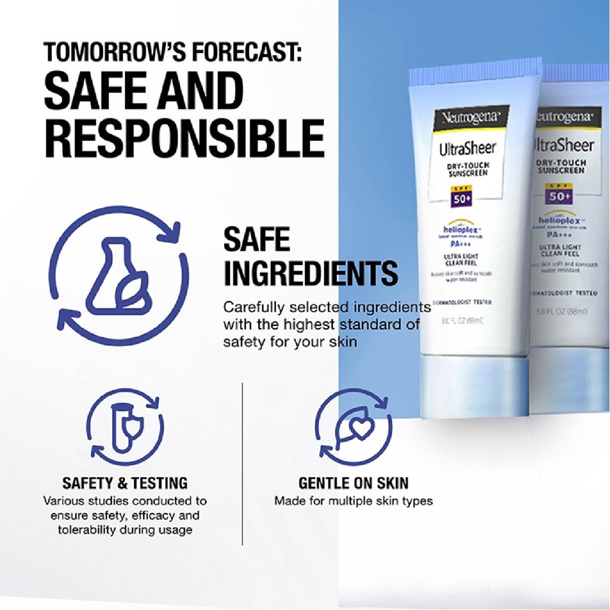 Neutrogena Ultra-Sheer Dry Touch Sun Cream SPF # 55 90 ml - Sun Protection