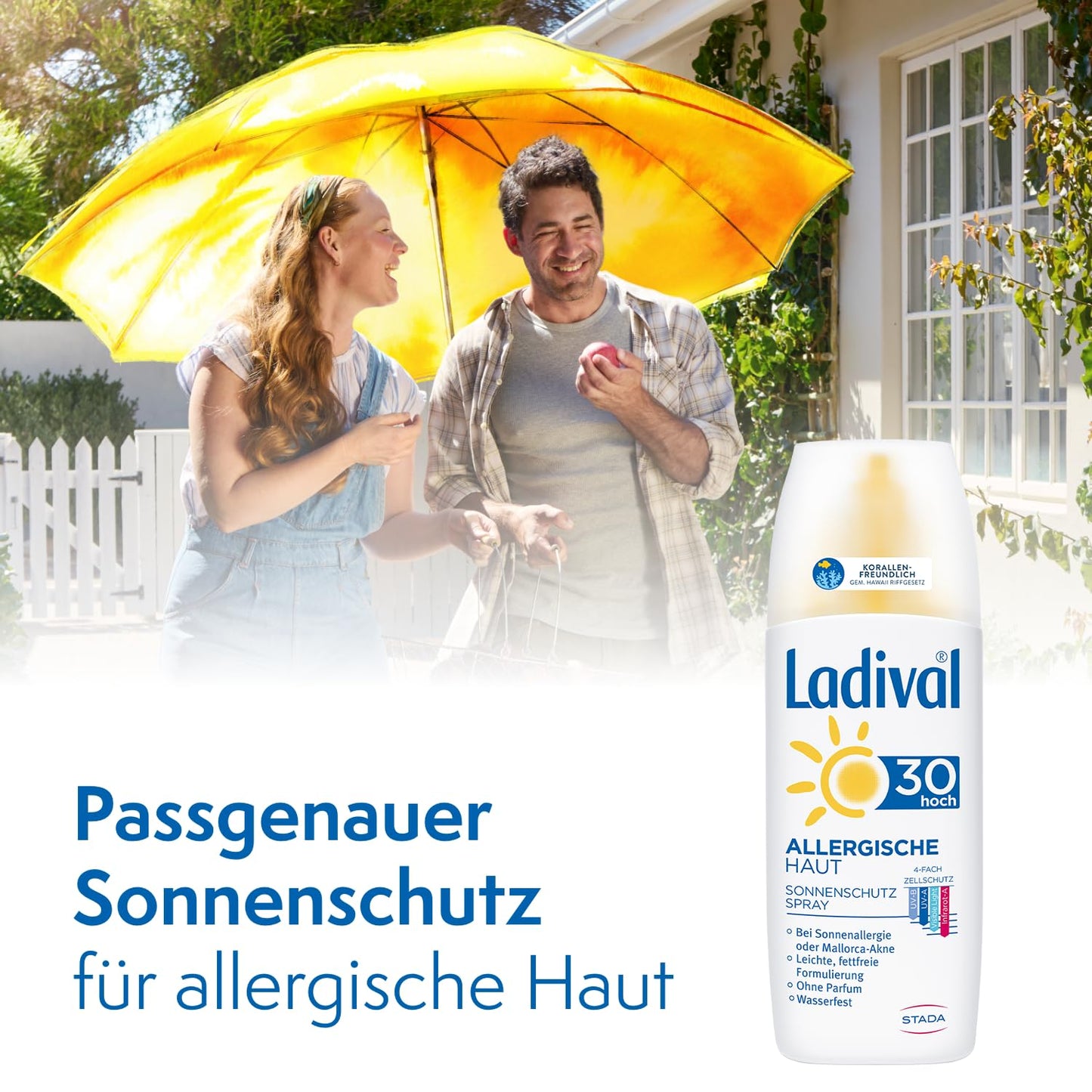 LADIVAL Allergic Skin Sun Protection Spray SPF50+ 150 ml