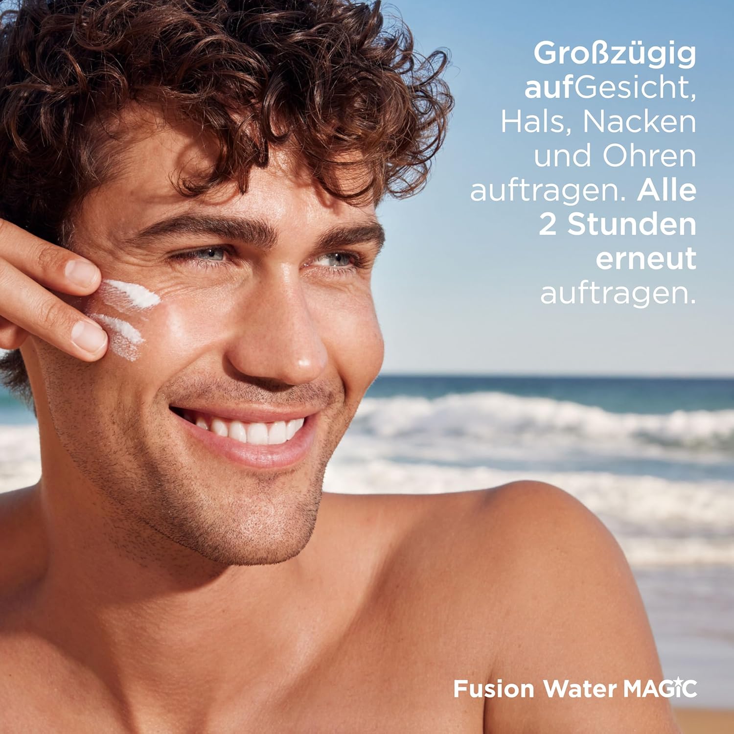 ISDIN Fusion Water SPF 50 Sun Cream for Daily Use on Face, Ultralight Texture, 50 ml
